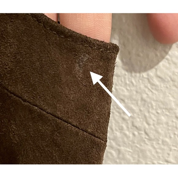 BB DAKOTA Brown Leather Sleeveless Mini Dress - Picture 4 of 4